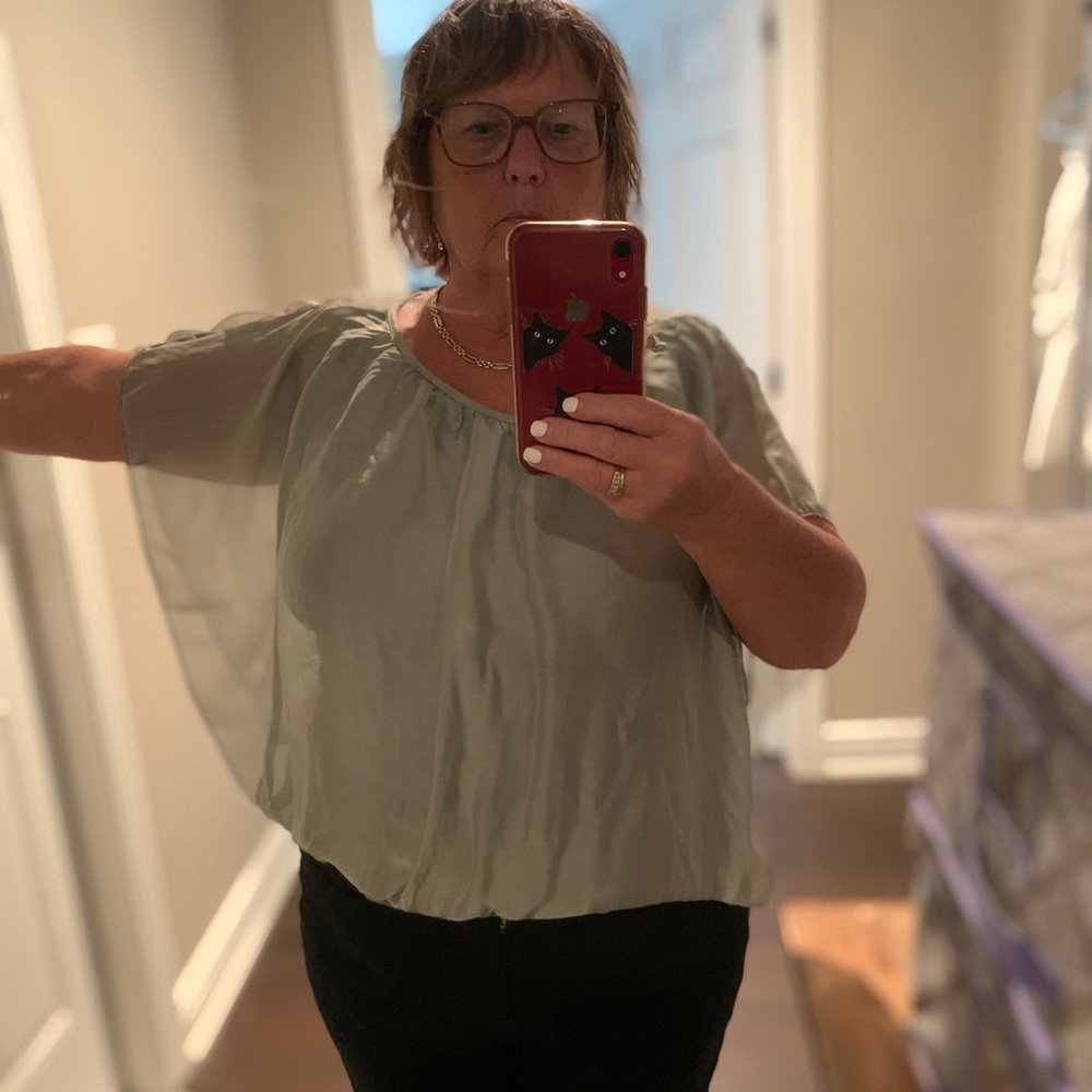 Elegant Women's Sheer Top